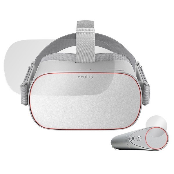 Oculus Go 用 保護 フィルム OverLay Brilliant for Oculus Go 『本体・コントローラー用セット』 液晶 保護 高光沢_画像3