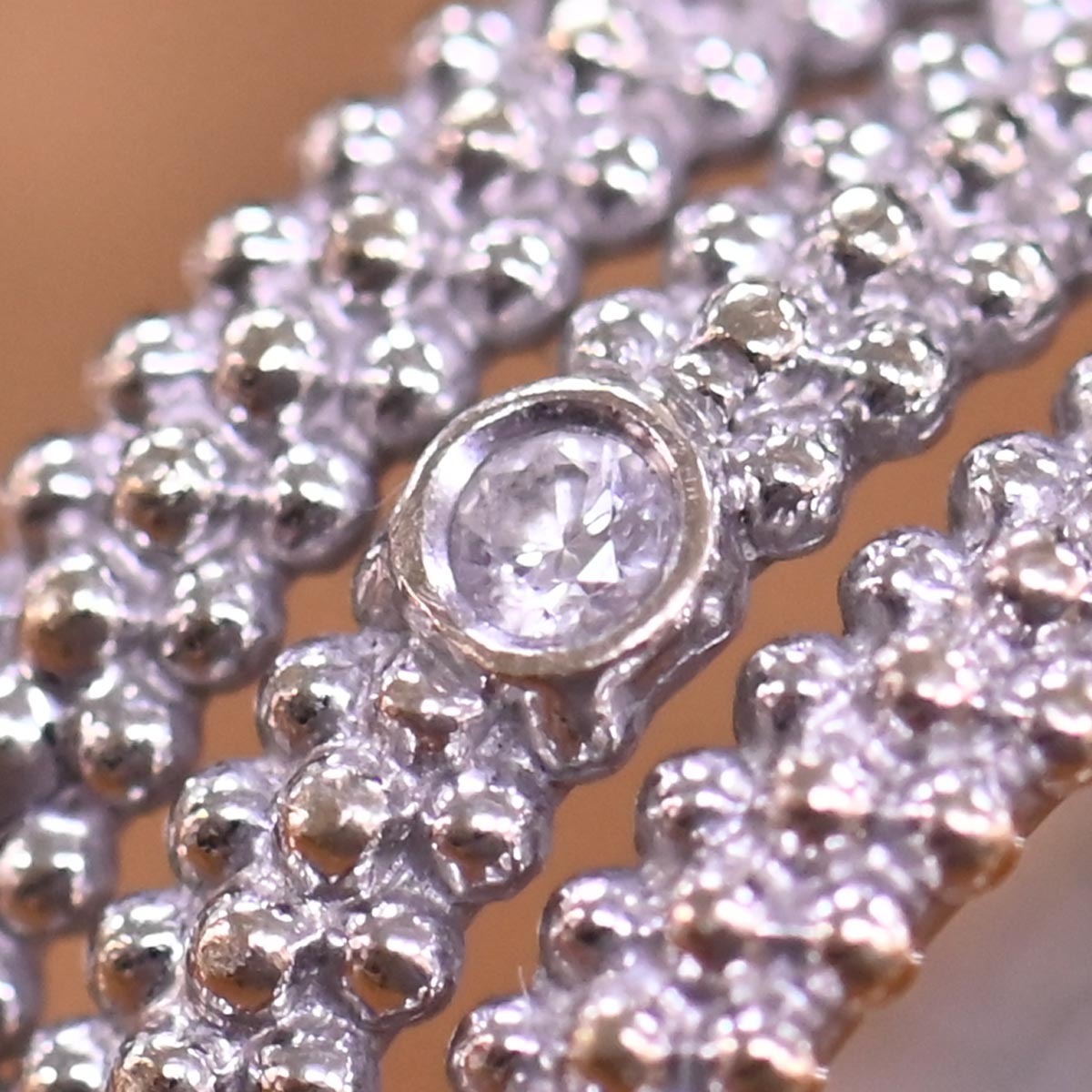 本物 極上品 モーブッサン K18ホワイトゴールド ル・プルミエ・ジュール ダイヤモンド リング 750WG ハイジュエリー 指輪 MAUBOUSSIN_画像3