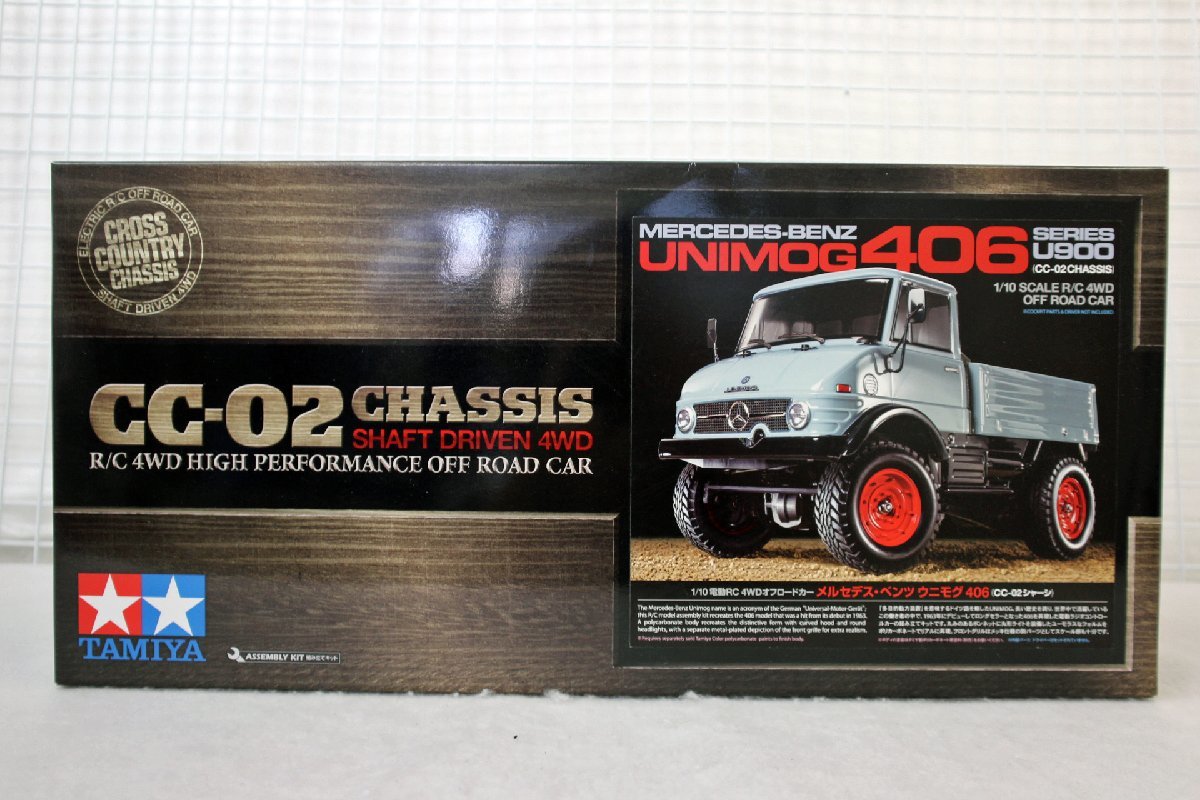 ▽未組立品▽タミヤ 1/10 電動RC メルセデス・ベンツ ウニモグ 406 (CC