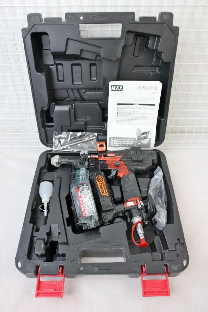 ▽品▽MAX マックス ねじ打機ターボドライバ HV-R41G4-R