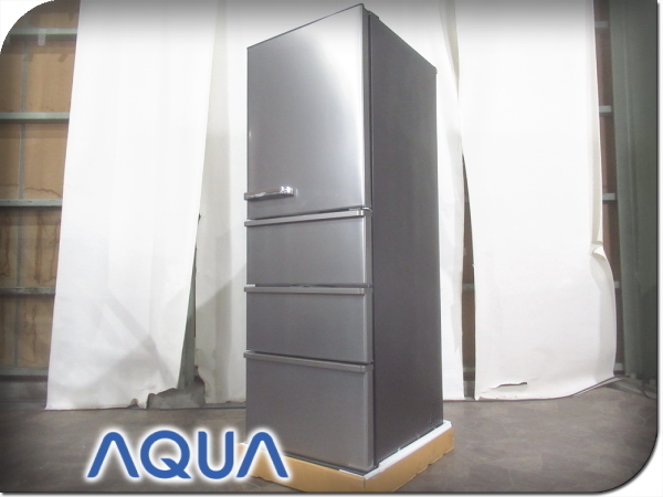 野花 卯月 AQUA 冷蔵庫 430L 新品未使用 - 冷蔵庫