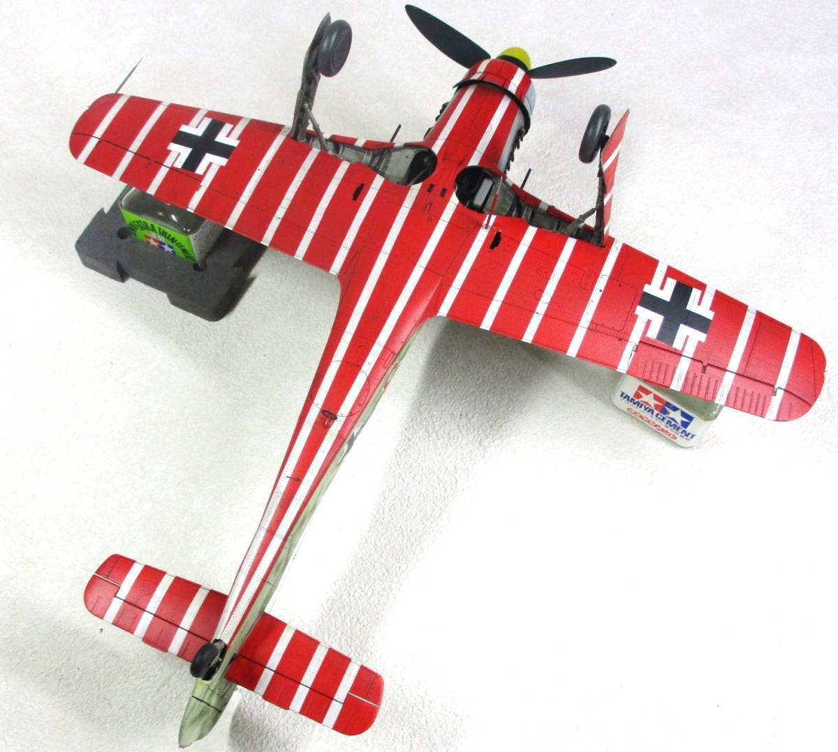 ドイツ空軍 フォッケウルフ FW190D-9 JV44 RED3 ハセガワ1 ...