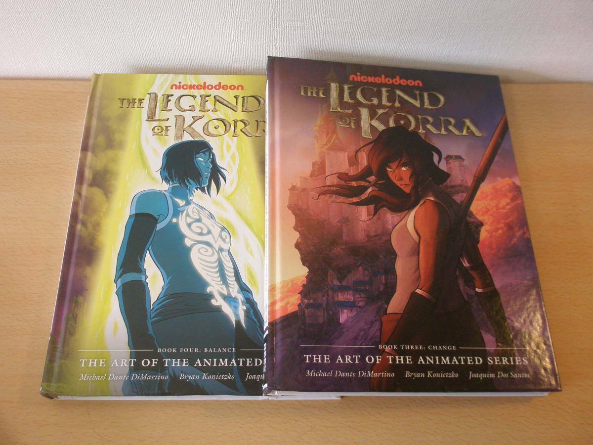 The Legend of Korra　The Art of the Animated Series　１－４　英語版　4冊　レジェンド・オブ・コーラ_画像1