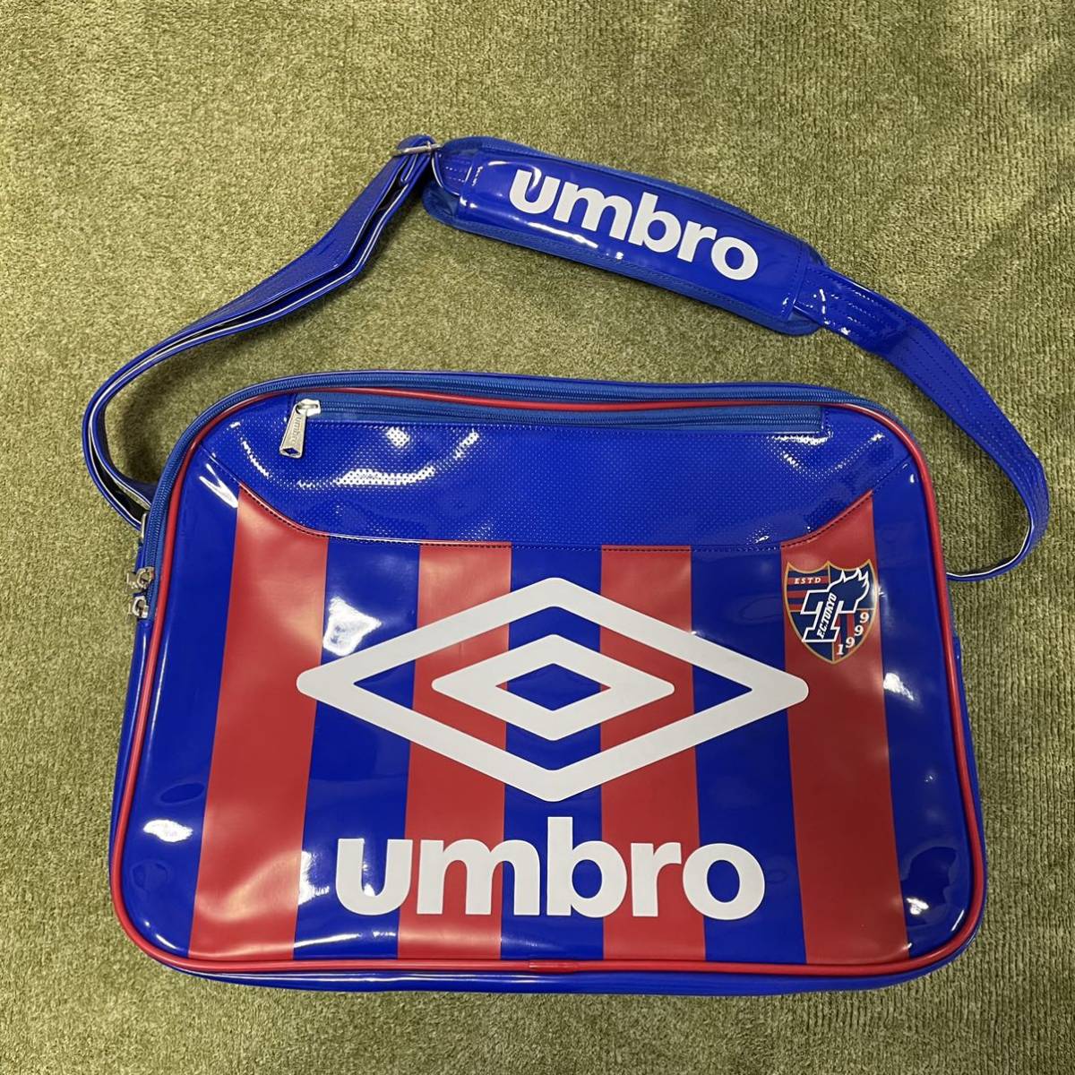 umbro FC東京 エナメルバッグ アンブロ 日本代表 オリンピック 未開封新品 タグ付 旧エンブレム