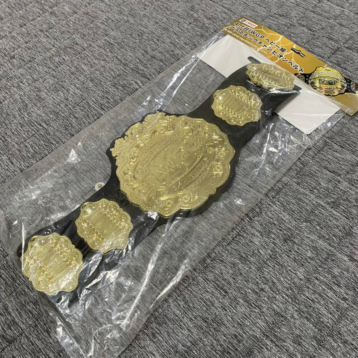 新日本プロレス 4代目 IWGP チャンピオン トイ ベルト NJPW 未開封新品