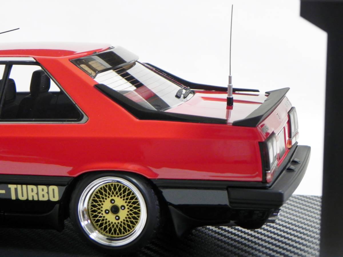 IG 0984 1/18 Nissan Skyline 2000 RS-Turbo (R30) Red IG 0984 1/18 Nissan Skyline 2000 RS-Turbo (R30) Red