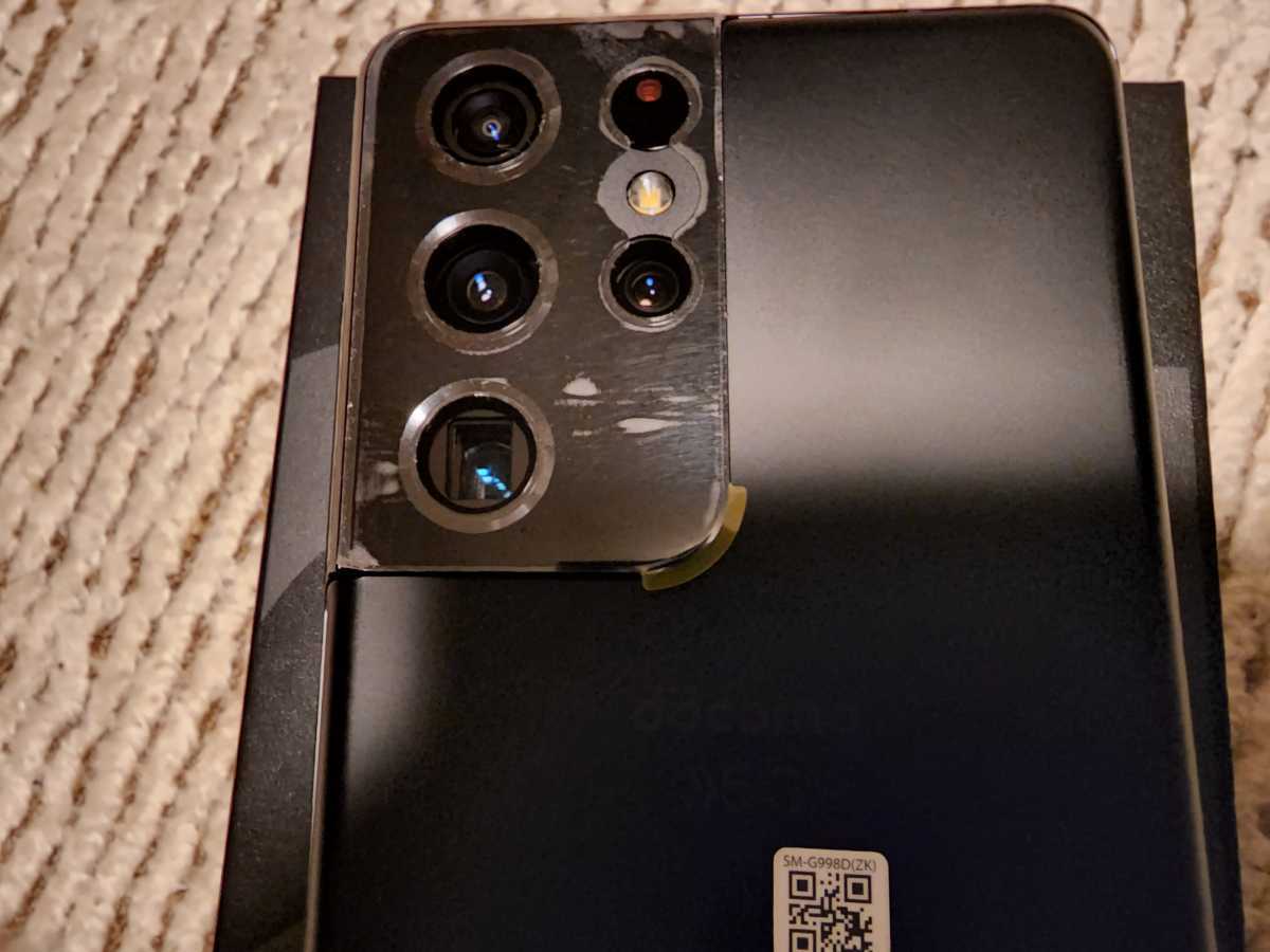 送料無料☆新品同様 Galaxy S21 Ultra 5G SC-52B SIMロック解除済