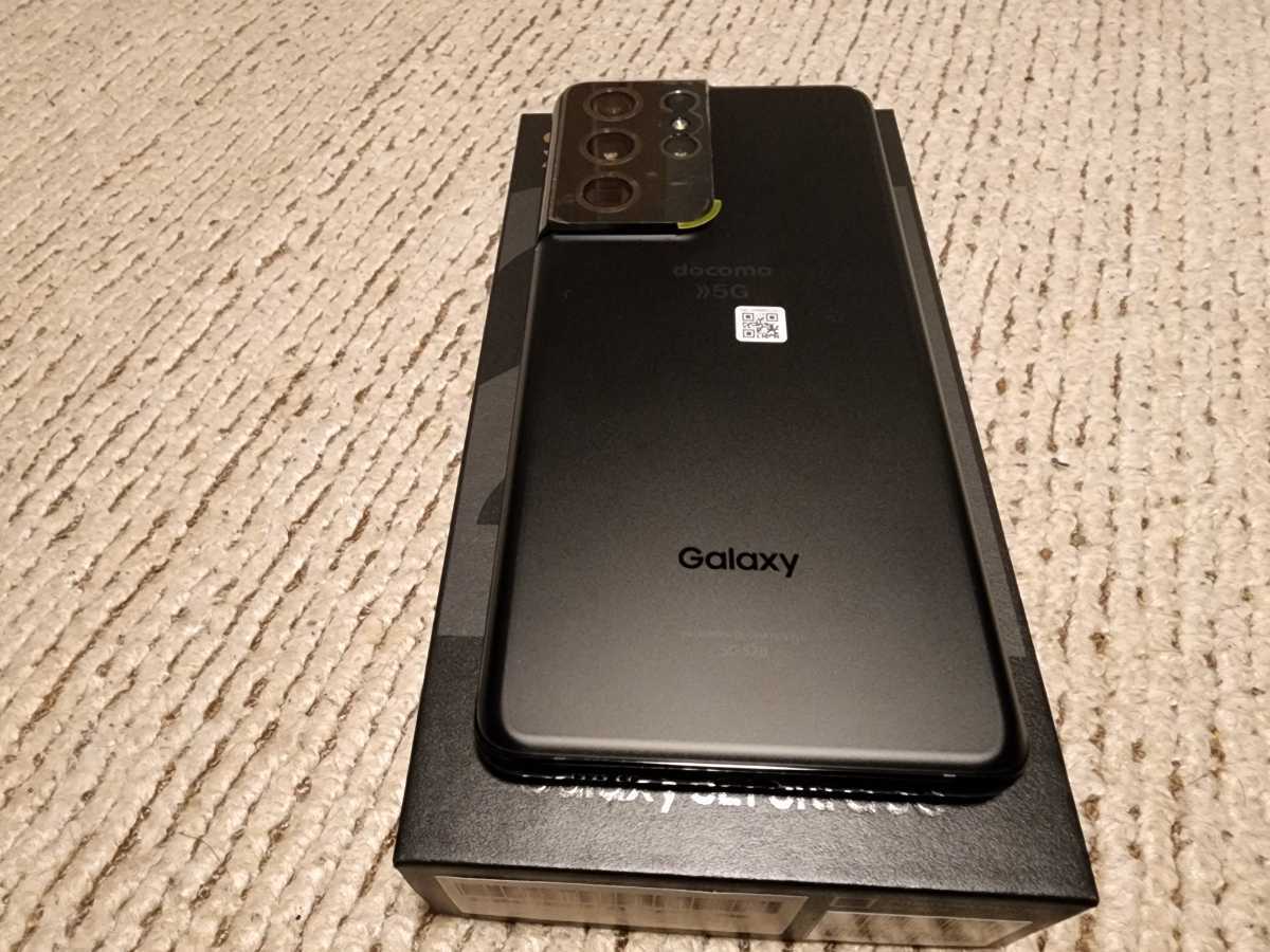 送料無料☆新品同様 Galaxy S21 Ultra 5G SC-52B SIMロック解除済