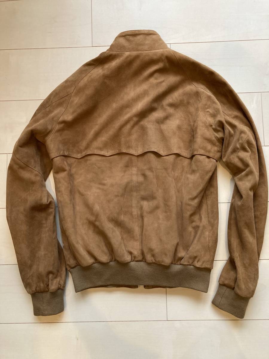 BARACUTA G9 スウェード ブルゾン キャメルブラウン バラクータ