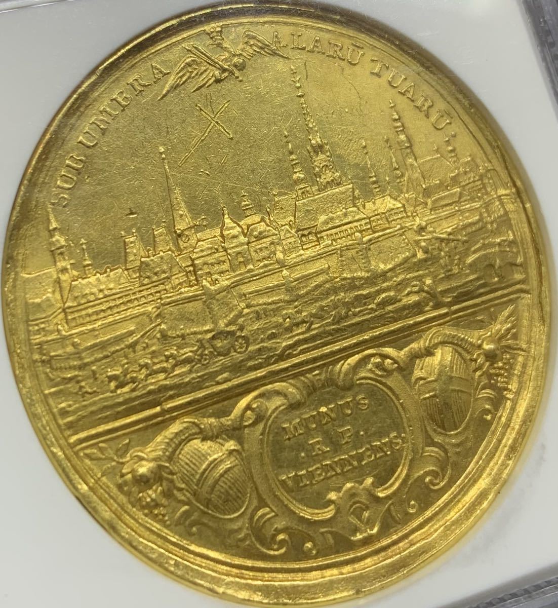全ての 【鑑定枚数5枚以下】19世紀オーストリア ウィーン１０ダカット金メダル神聖ローマ帝国都市景観サルバトール・ムンディ イギリスを凌ぐ金貨 ヨーロッパ