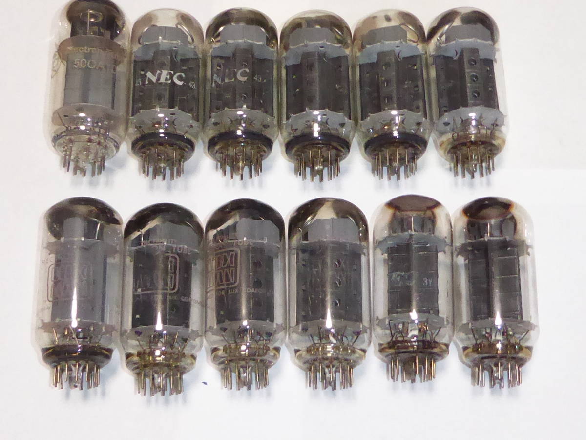完全ジャンク品 50CA10 12本 LUXMAN NEC製 希少出力真空管 故障品 www