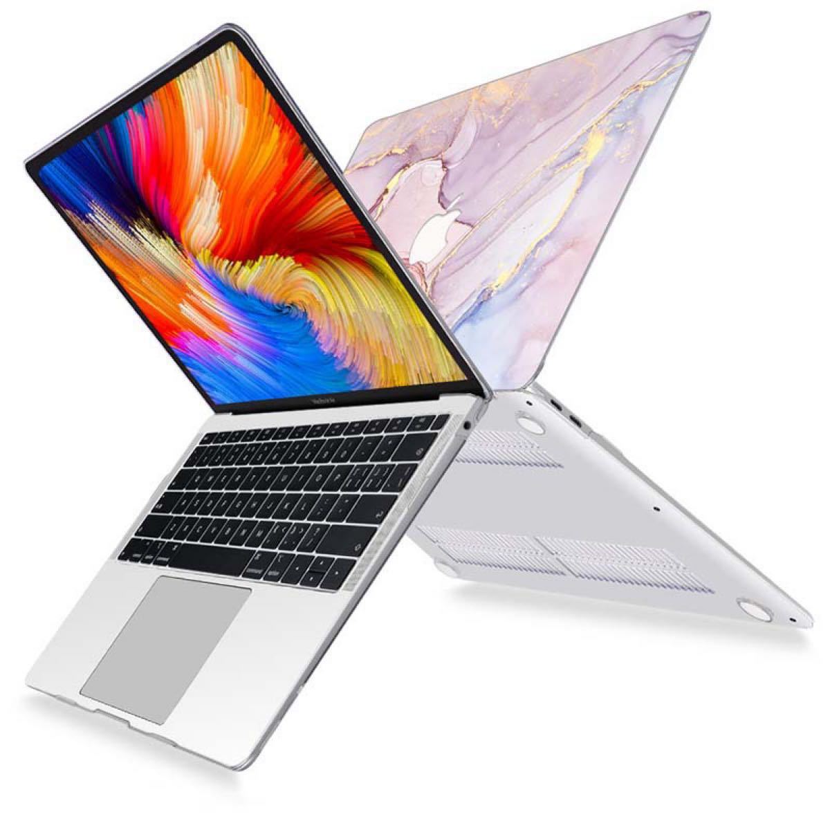 MacBook Air 13インチ ケース カバー 大理石 オシャレ 軽量