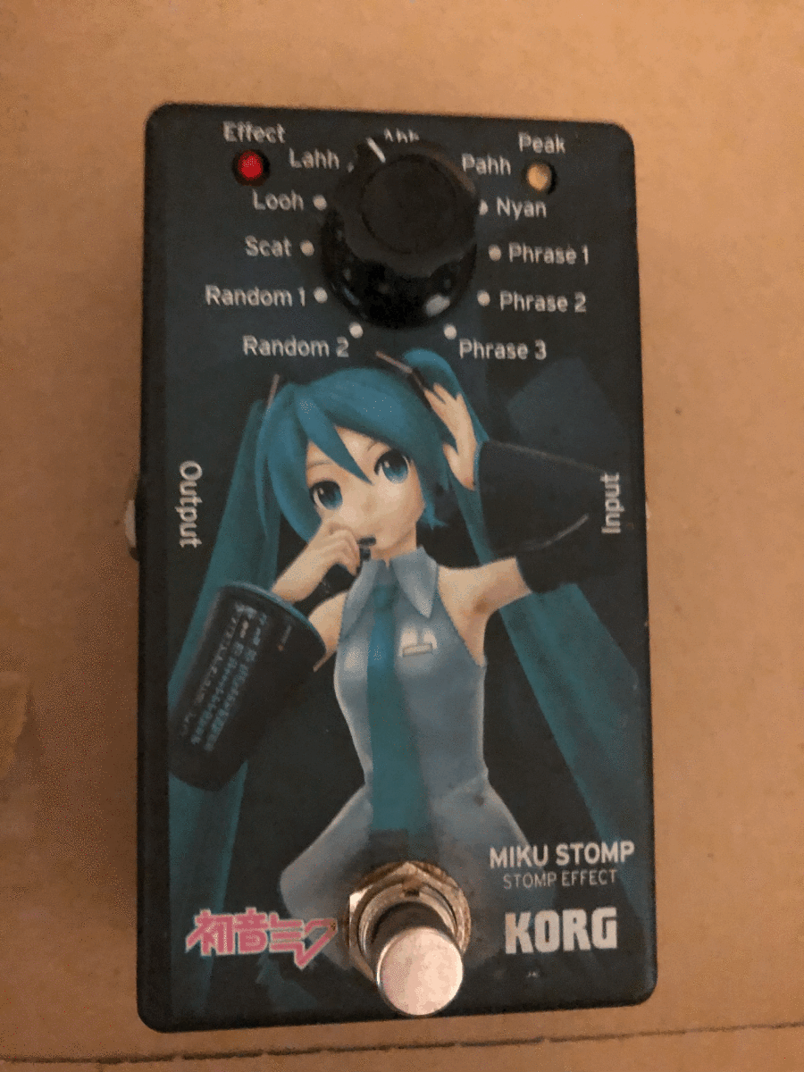 KORG MIKU STOMP コルグ 初音ミク エフェクター - その他