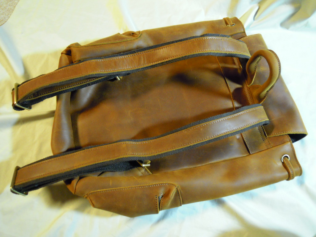  leather made rucksack backpack 