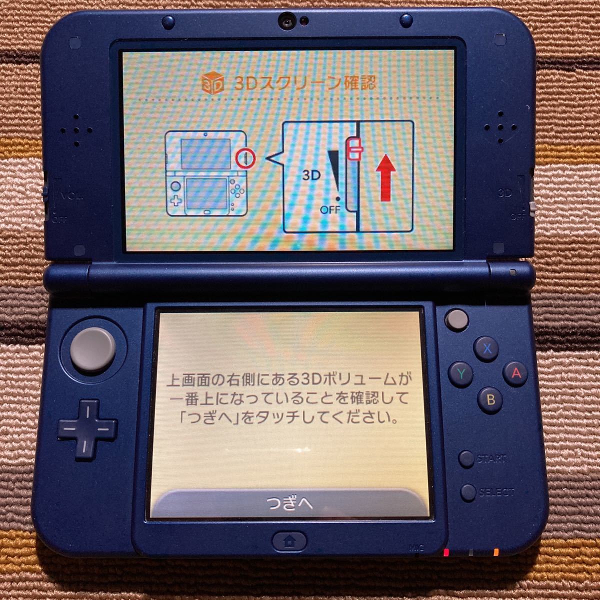 状態良好 Newニンテンドー3DS LL メタリックブルー 