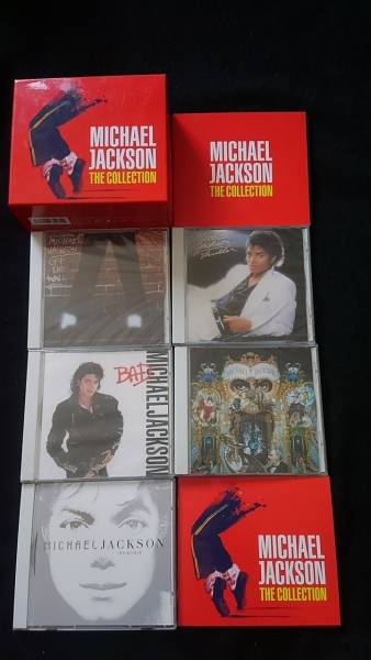 マイケル・ジャクソン　THE COLLECTION　CD-BOX アルバム　OFF THE WALL THRILLER BAD DANGEROUS INVISIBLE　スリラー　デンジャラス　_画像1