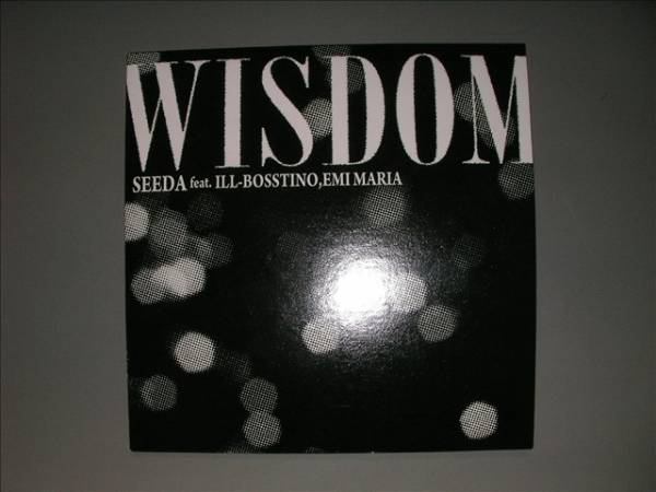 レア 初回限定生産 ◆ SEEDA ◆ WISDOM feat.ILL-BOSSTINO (THA BLUE HERB), EMI MARIA_画像1