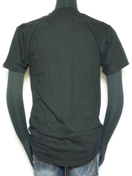新品 正規 NS1670005 ニクソン NIXON ロゴプリント Tシャツ 半袖 トップス 黒 ブラック M メンズ レディース_画像3