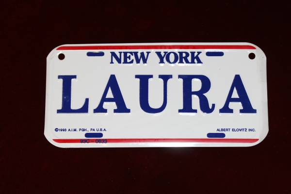 ** America decoration Mini plate New York .LAURA 152mmx75mm(1)**