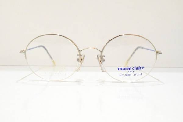 marie claire（マリクレール）MC-1830 ラウンド型メガネフレーム新品　丸　鯖江　めがね　眼鏡　サングラス_画像1