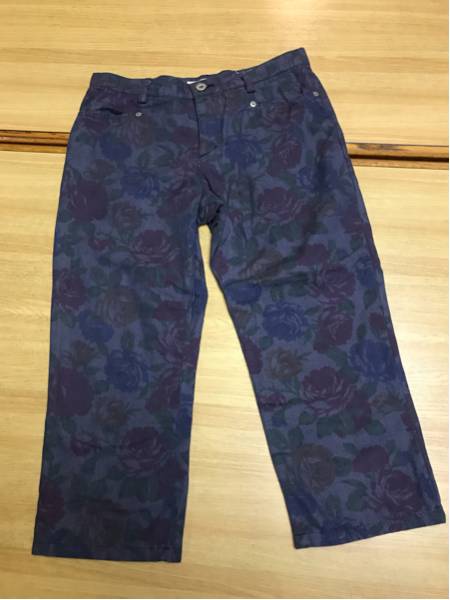 ni cork Rav 7 part height pants lady's capri pants 