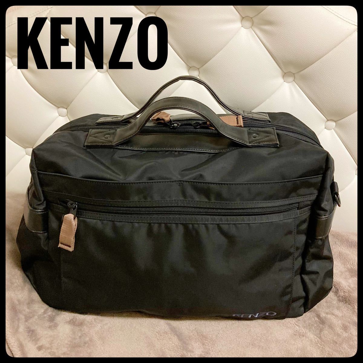 KENZO ケンゾー ナイロン ボストンバッグ 旅行カバン｜PayPayフリマ