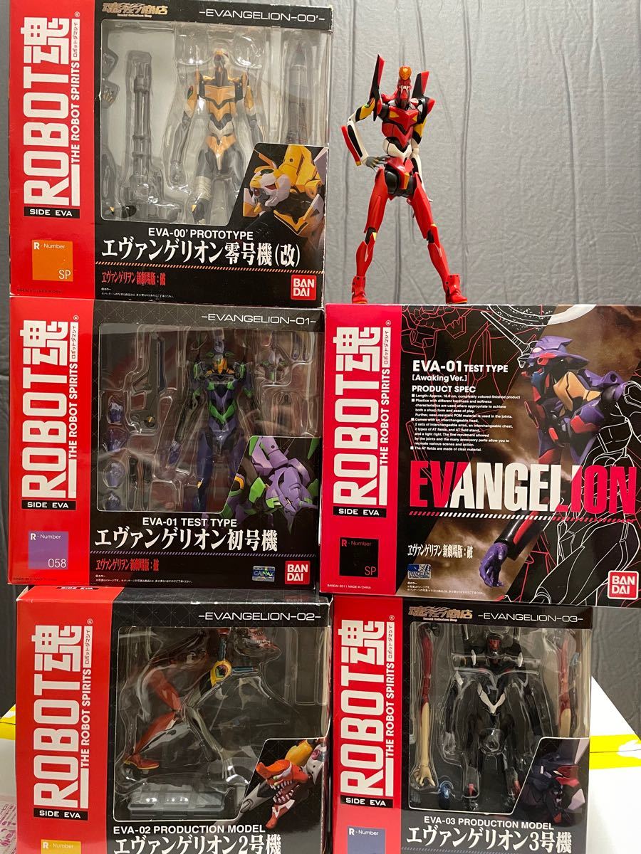 リボルテック ROBOT魂EVANGELION エヴァンゲリオン 10体セット 初号機 覚醒初号機 零号機(改) など