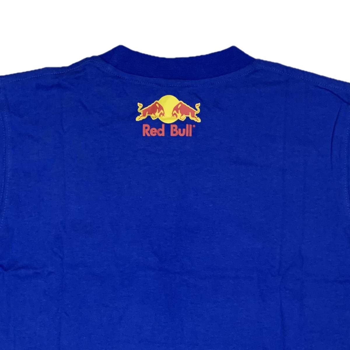 [並行輸入品] Red Bull レッドブル ブランドロゴ プリントTシャツ (ブルー) XXXL_画像4