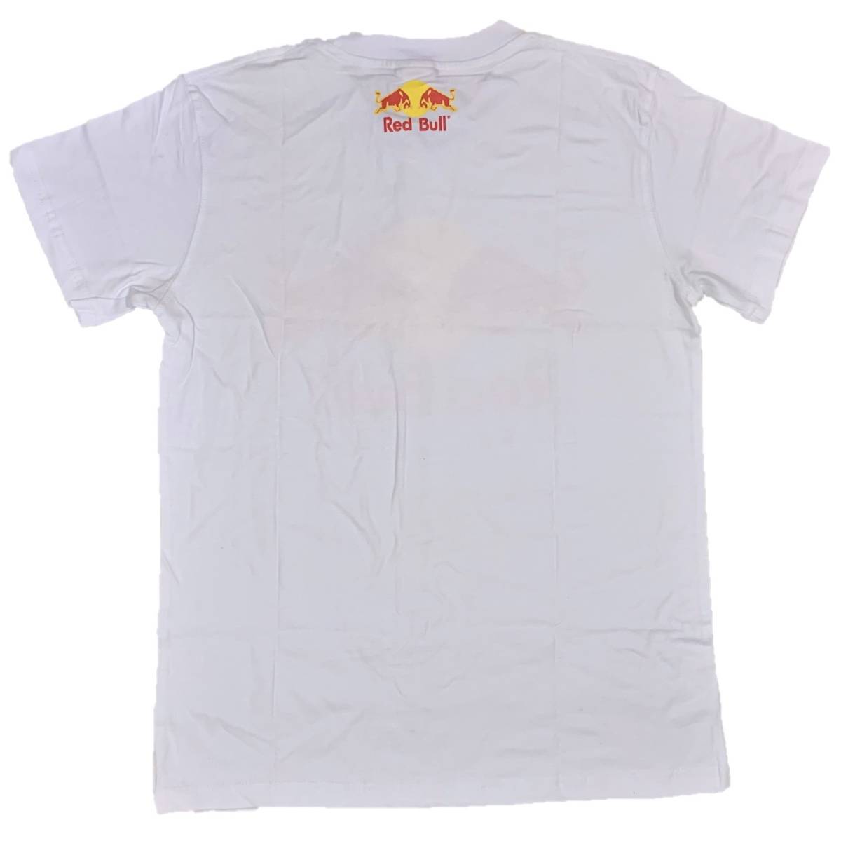 [並行輸入品] Red Bull レッドブル ブランドロゴ プリントTシャツ (ホワイト) XXL_画像2