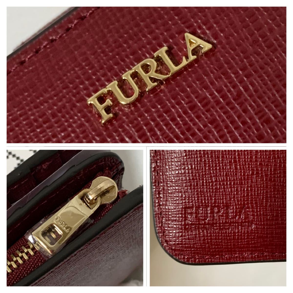 新品 FURLA フルラ バビロン 二つ折り財布 ボルドー holdmeback.com