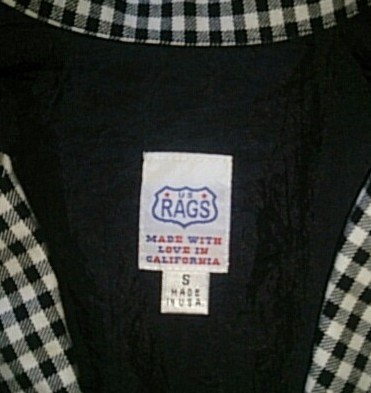 US RAGS セットアップ チェック 柄 ジャケット ショートパンツ