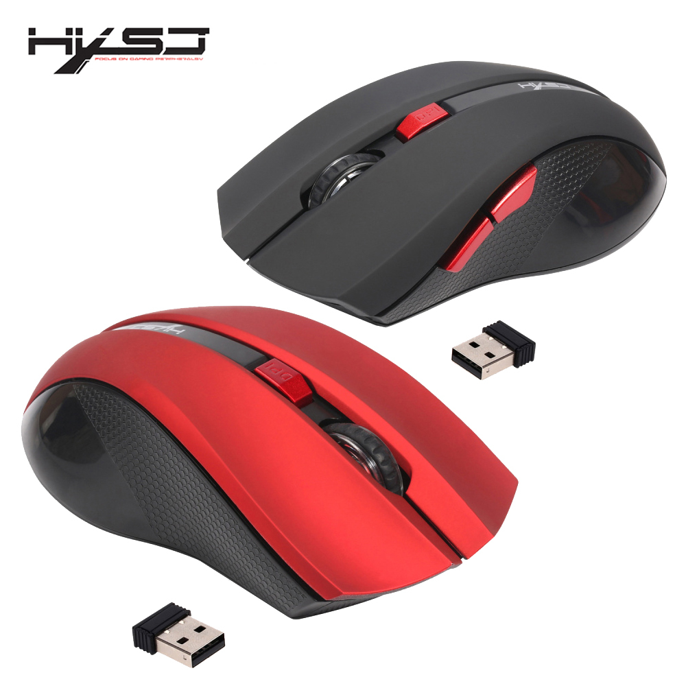 新商品 2.4G ワイヤレス マウス USB レシーバー 無線 マウス PC パソコン コンピューター マウス 光学式 ゲーミングマウス 調整可能_画像1