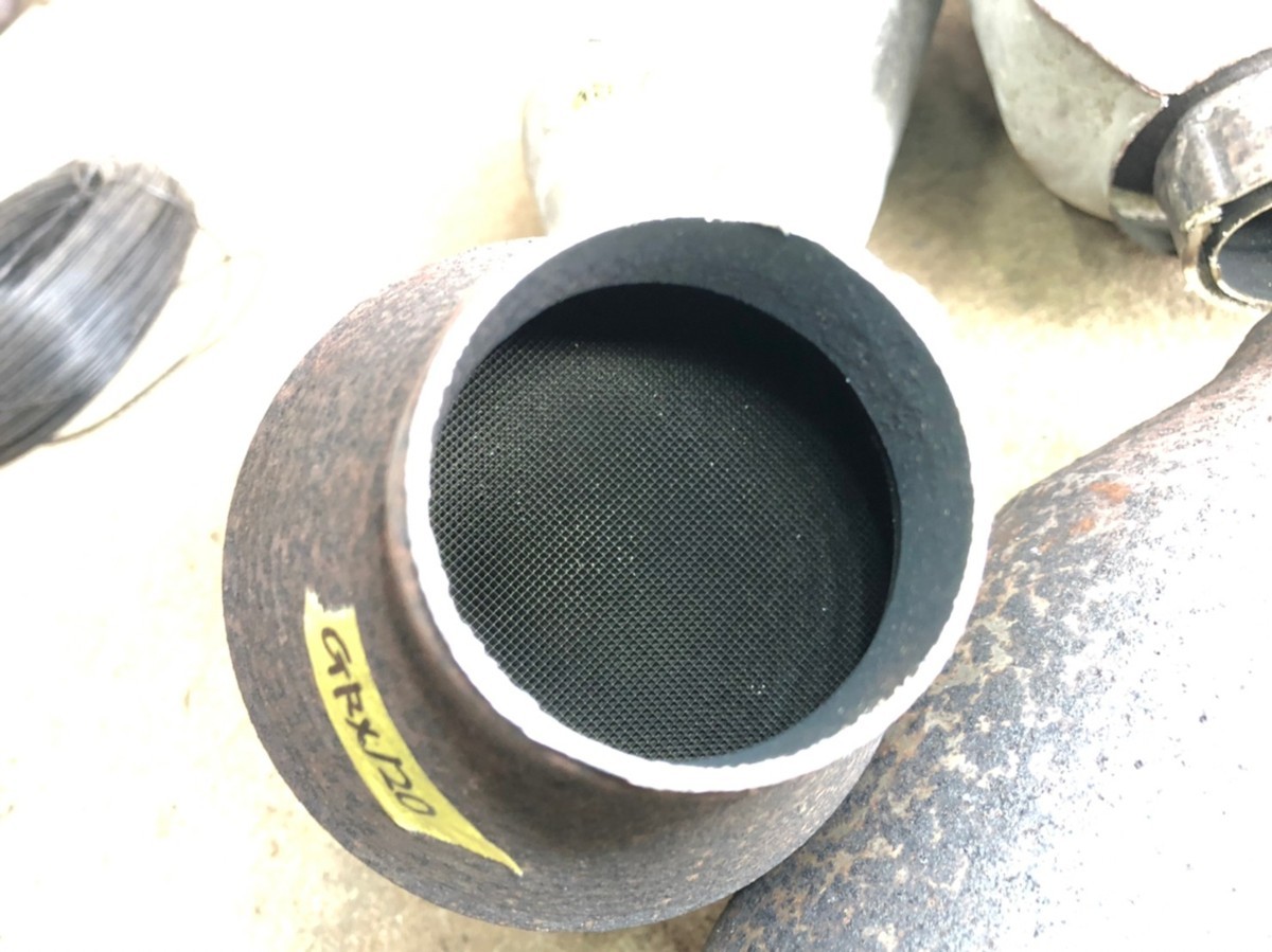 トヨタ マークX GRX120 H18 4GR 純正 触媒 キャタライザー 2