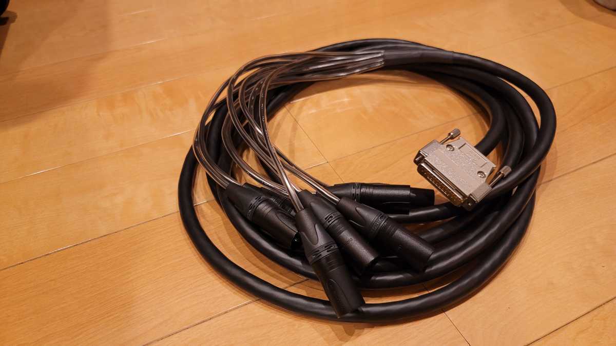 ③mogami マルチケーブル XLRケーブル 2932 8ch DB25-XLR オス 使用