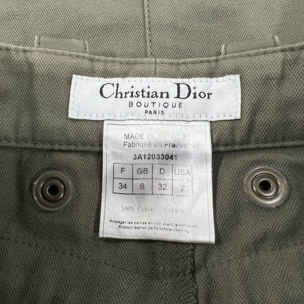 Christian Dior by John Galliano AW2003 レザーベルトデザイン