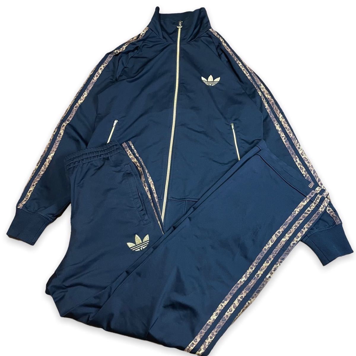 adidas アディダス トラックジャケット トラックパンツ 豹柄 adidas アディダス トラックジャケット トラックパンツ 豹柄