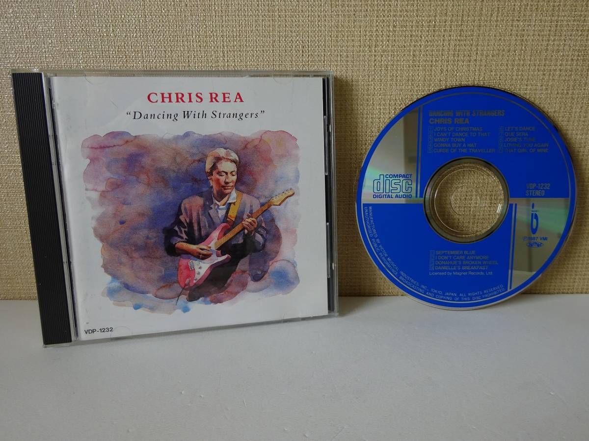 used★税表記無し★CD / クリス・レア CHRIS REA ダンシング・ウィズ・ストレンジャー DANCING WITH STRANGERS【3,200円定価/VDP-1232】_画像1