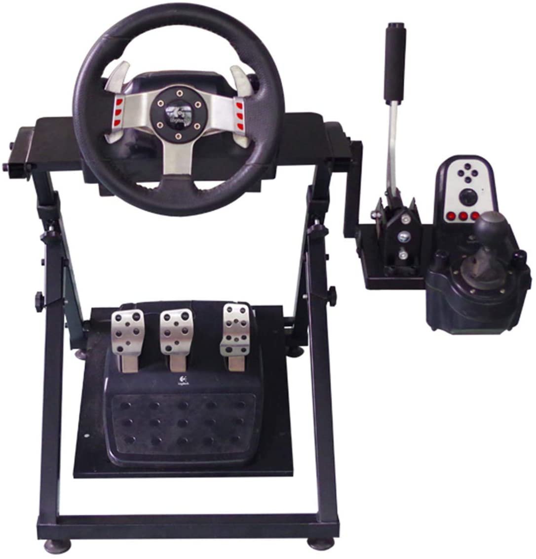中古品 Racing Wheel Stand ホイールスタンド 折畳式 Logitech/Logicool G29/G923 Thrustmaster T150/T300ハンコン利用可能_画像6