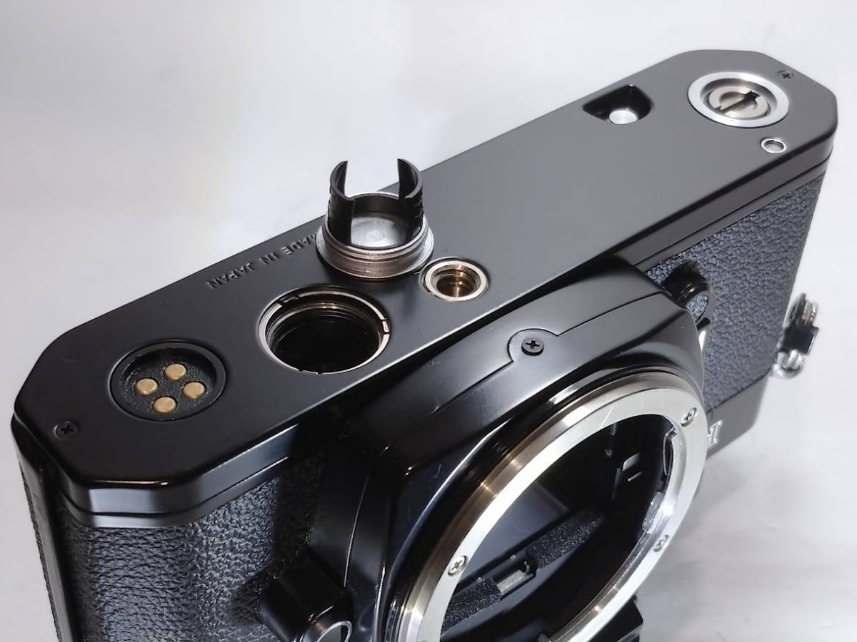 【外観コレクション級美品／ジャンク品】 ニコン Nikon FE2 ブラックボディー 製造数の少ない人気で希少な綺麗な逸品です！#951_画像10