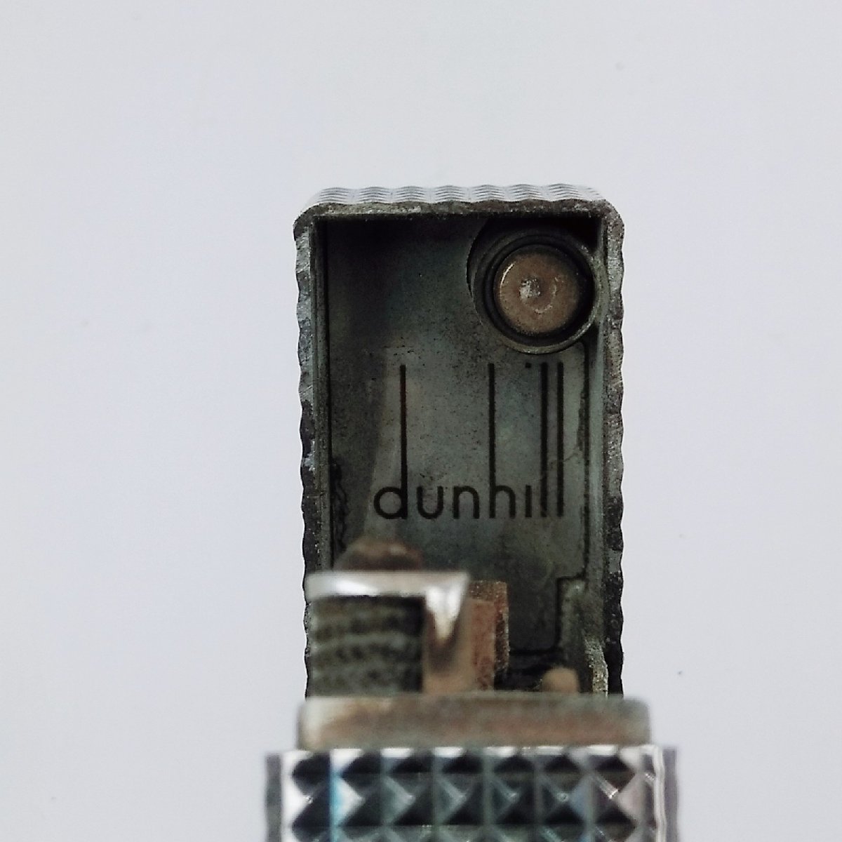 ≪3≫dunhill　ライター　シルバー　着火未確認　ケース付き　ダンヒル　ガスライター_画像6
