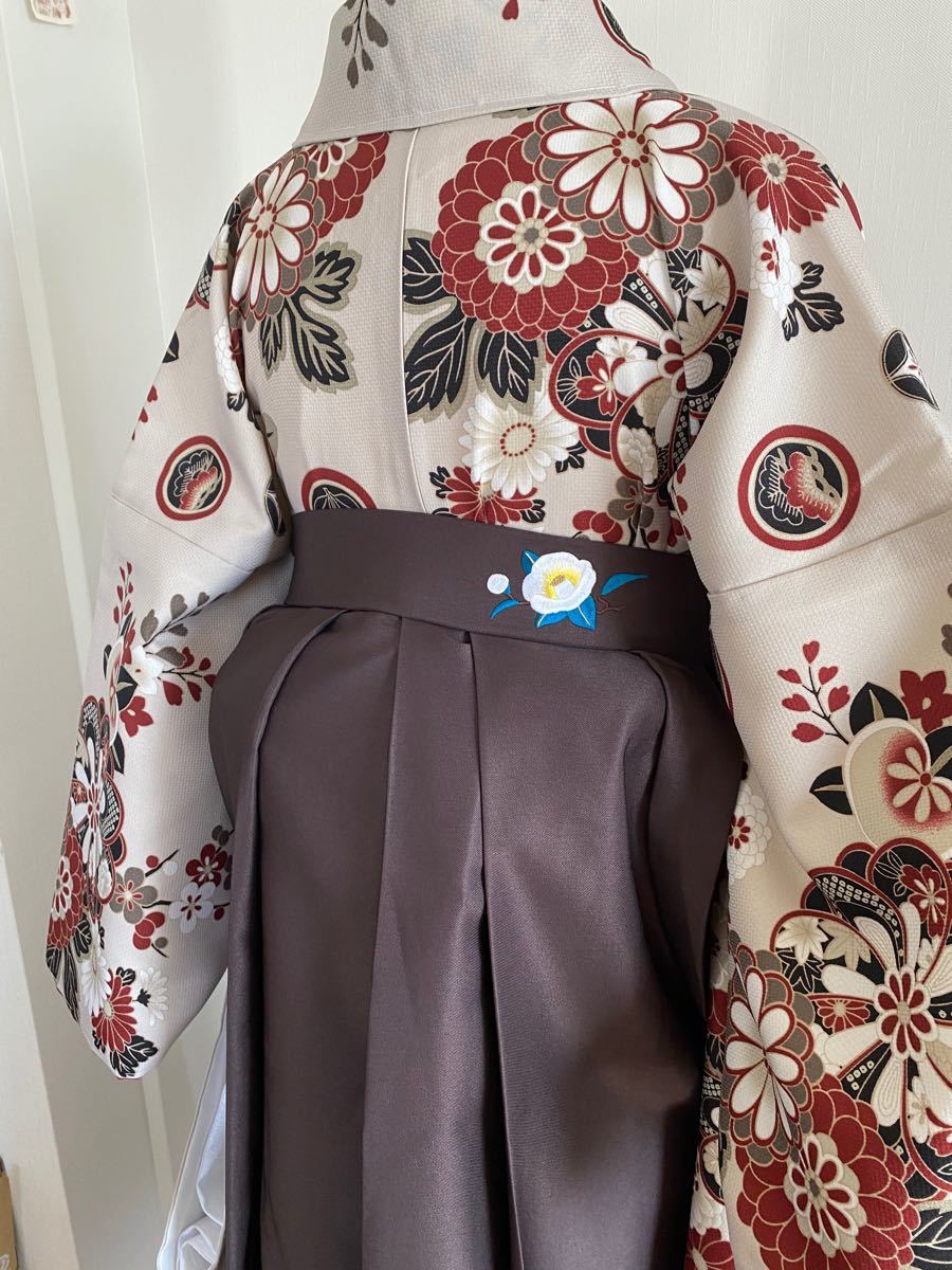 新品 未使用 卒業式3点セット二尺袖 女袴 長襦袢レトロ | www