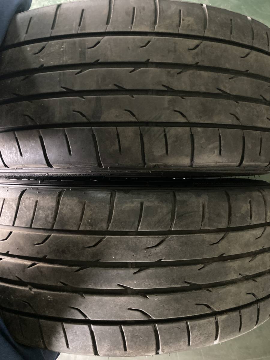 YT)中古アルミ・タイヤ 日産純正マーチ 16×7J+46 100/4H DL DIREZZA DZ102/BS ポテンザRE11 205/45R16 4本_画像10