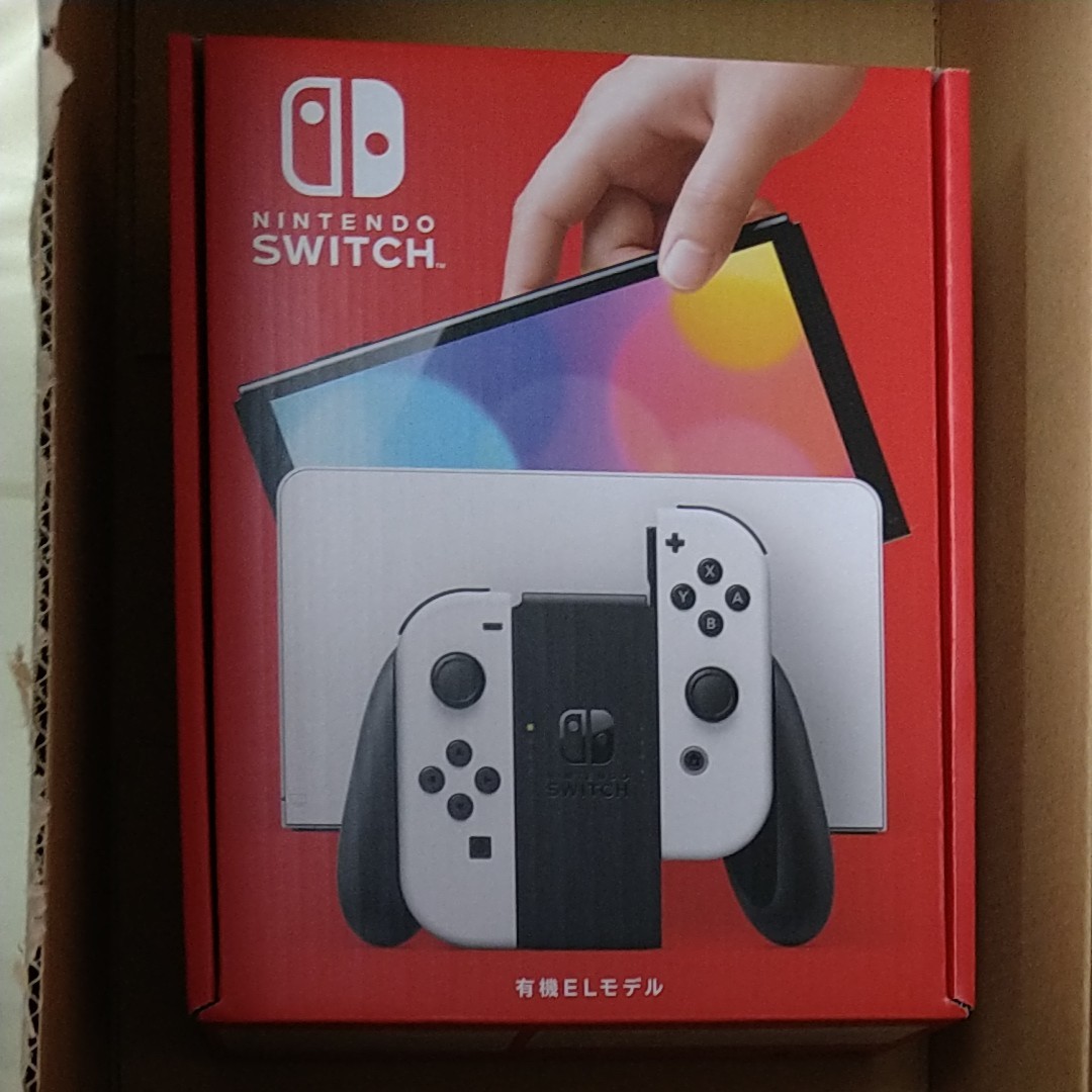 おすすめ特集の通販 Nintendo 有機ELモデル　ホワイト　新品未使用 Switch 家庭用ゲーム本体