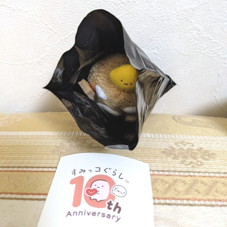 すみっコぐらし とん神様 てのりぬいぐるみ 10周年 タイム すみっコぐらし とん神様 てのりぬいぐるみ 10周年 タイム