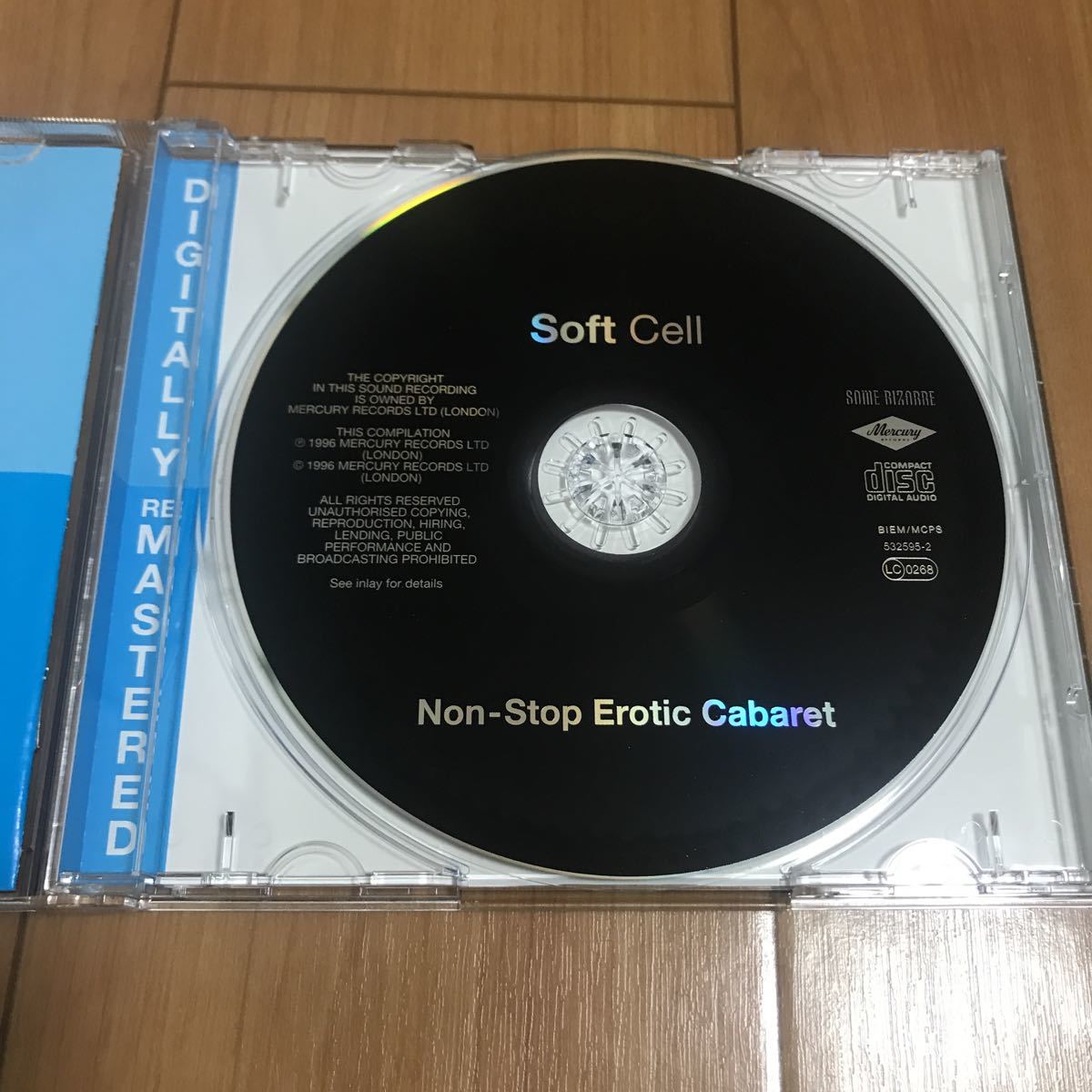 Soft Cell / Non-Stop Erotic Cabaret - Mercury Records ソフトセル 石野卓球_画像2