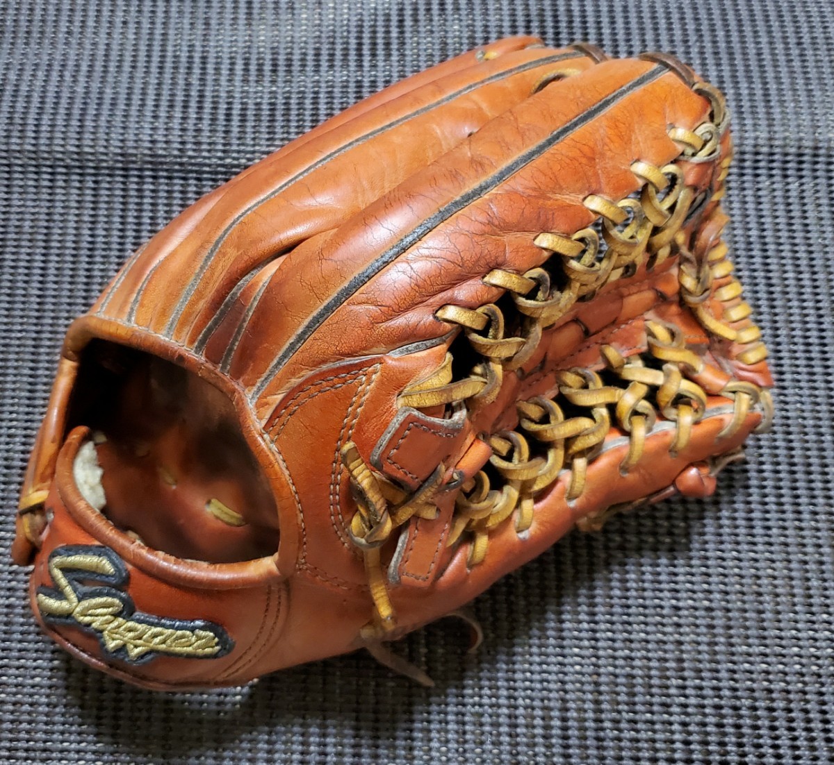 久保田スラッガー　硬式用外野手用（左投げ用） グローブ 野球 スポーツ・レジャー 緊急特価