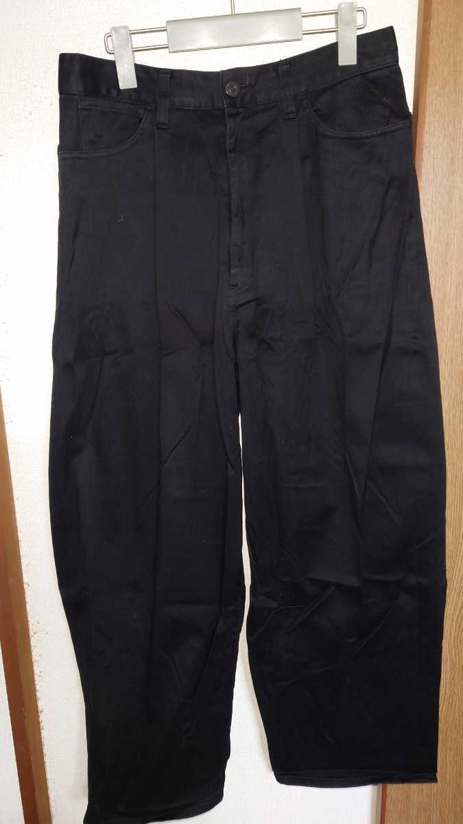LAD MUSICIAN 18AW チノストレッチ ワイドパンツ 1タック テーパード