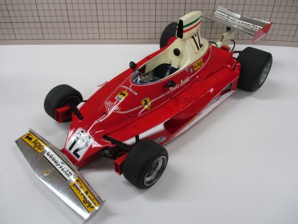 #k11【梱100】タミヤ Ferrari フェラーリ 312T 1/12 ビッグスケール 完成品 プラモデル_画像1