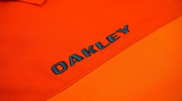 程度良好　OAKLEYオークリー　吸汗速乾素材　ポロシャツ　海外S　日本メンズM相当　ゴルフ_画像6