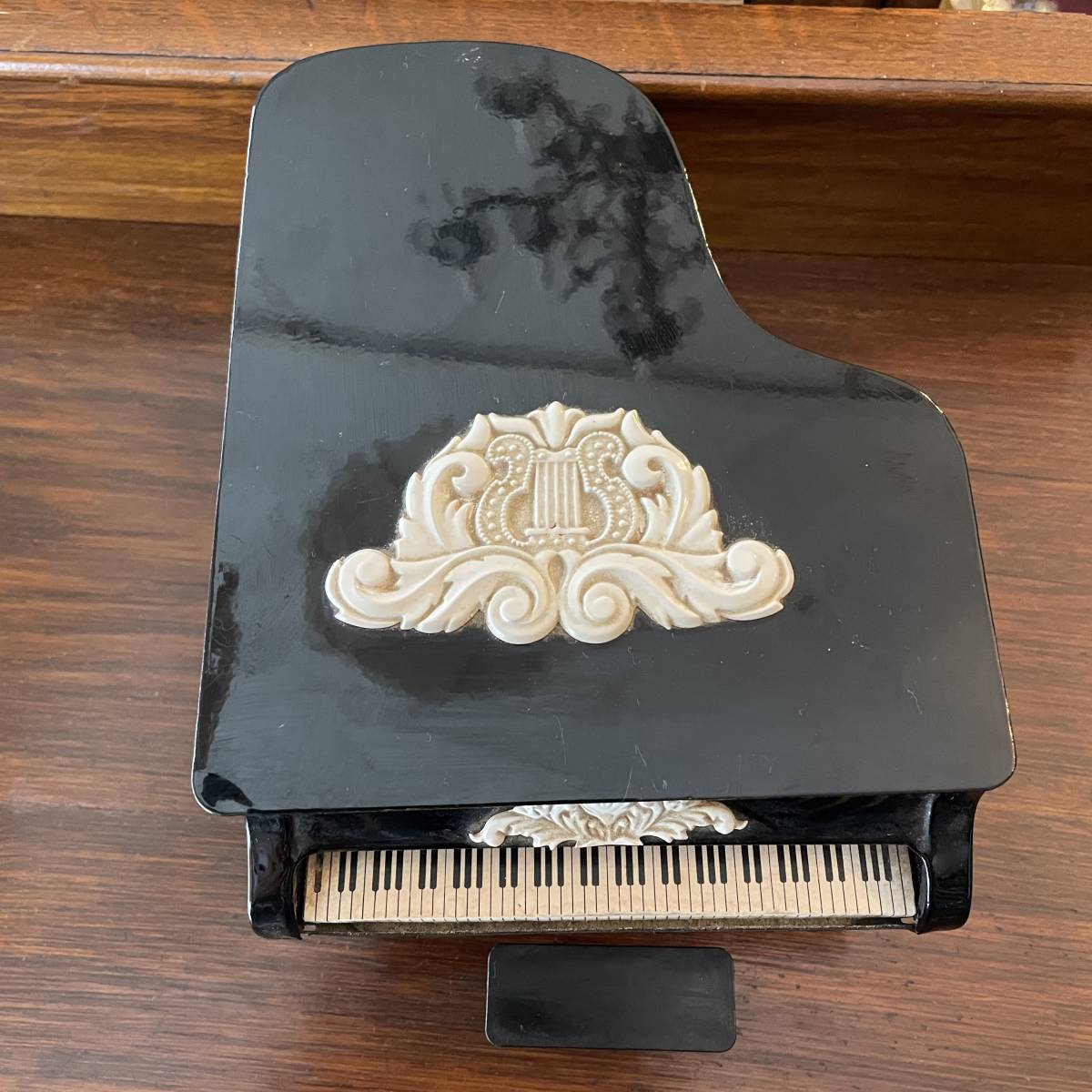  valuable BIG!50\'s~ America antique piano. music box Vintage interior / retro miscellaneous goods Mid-century furniture New York 